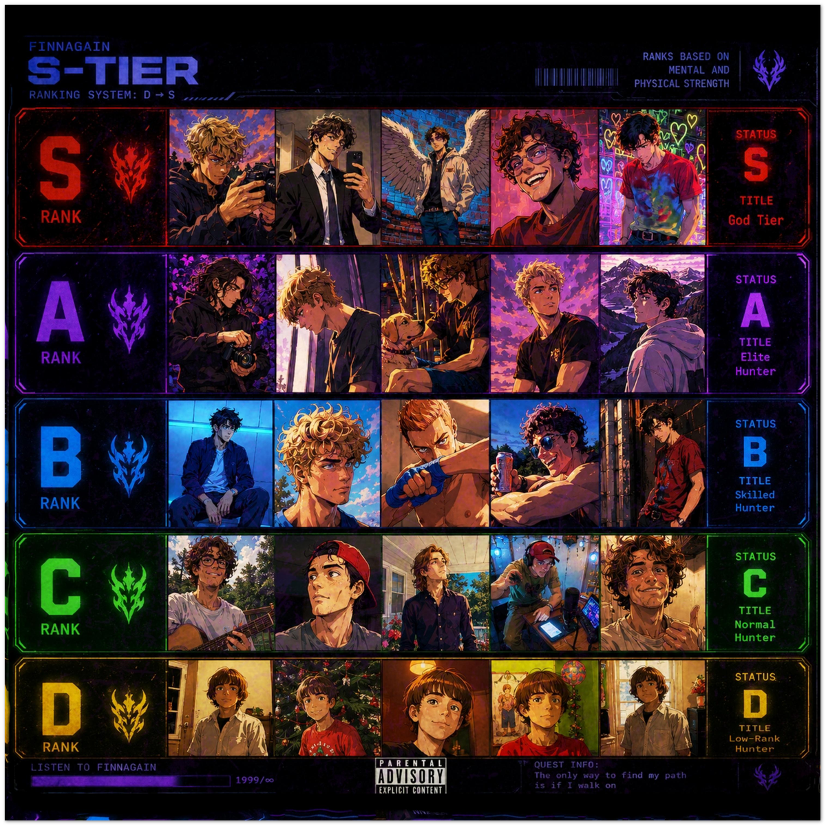 S-Tier - Fine Art Poster