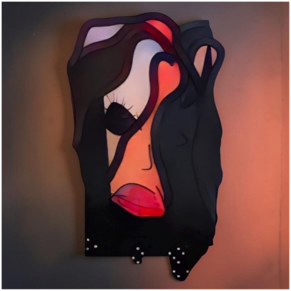 FINE art - Collectors swarm in! " Shrouded Lady"