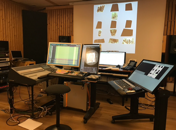 BBC Earth Experience SPAT mix studio preparations
