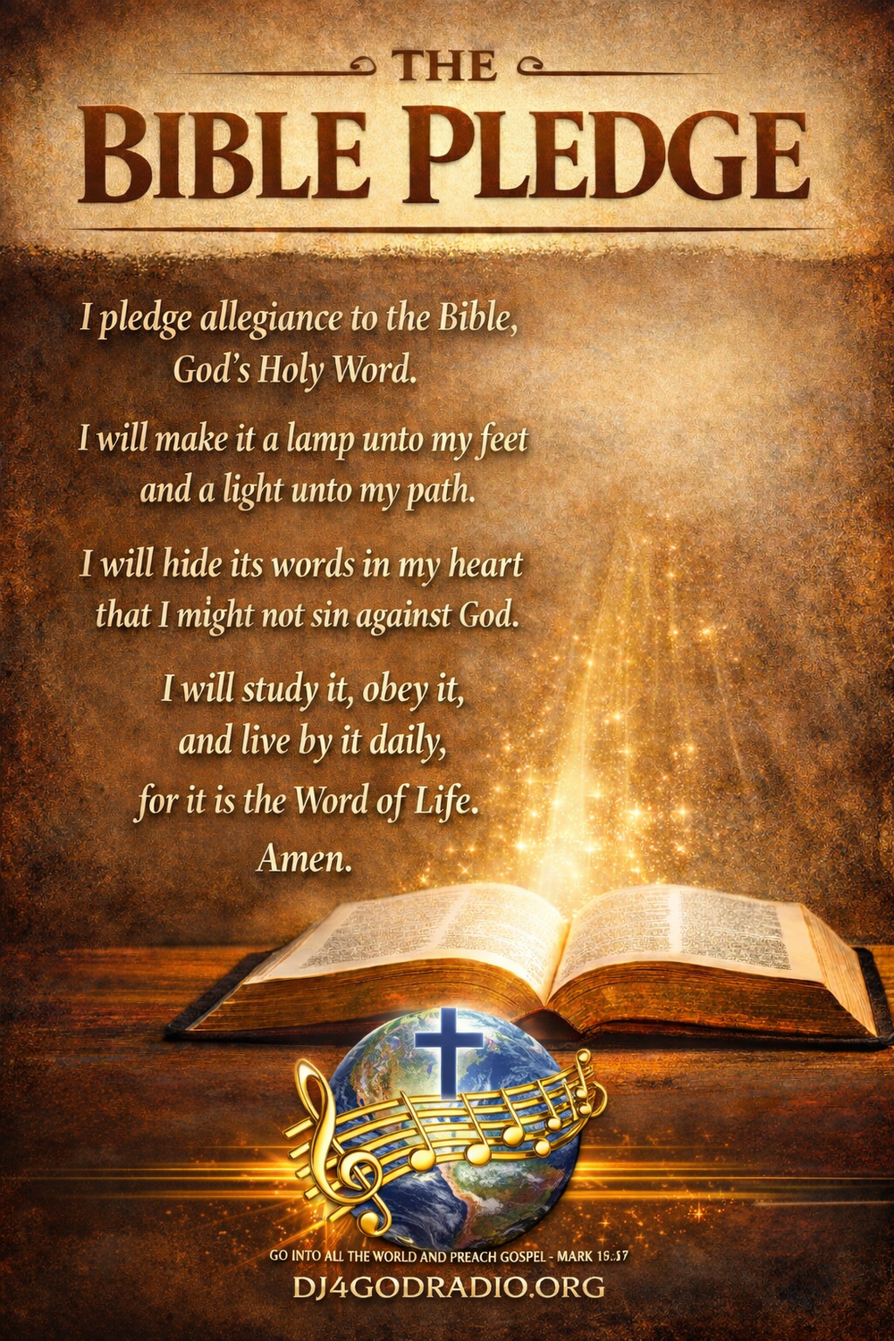 Bible pledge