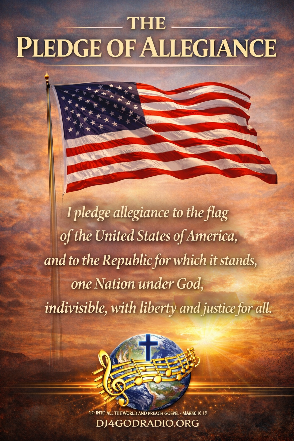The pledge of allegiance