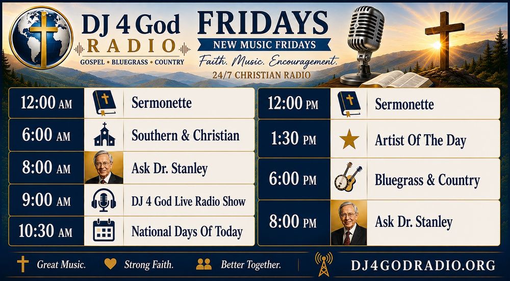 Friday schedule