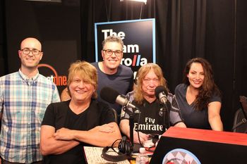 Richie with Steve Priest on the Adam Carrolla Show
