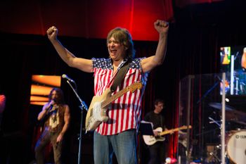 Richie performing in his Rock Opera
