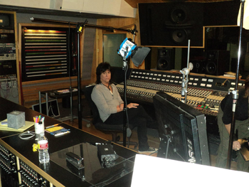 Richie in the studio

