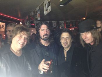 Richie with Dave Grohl
