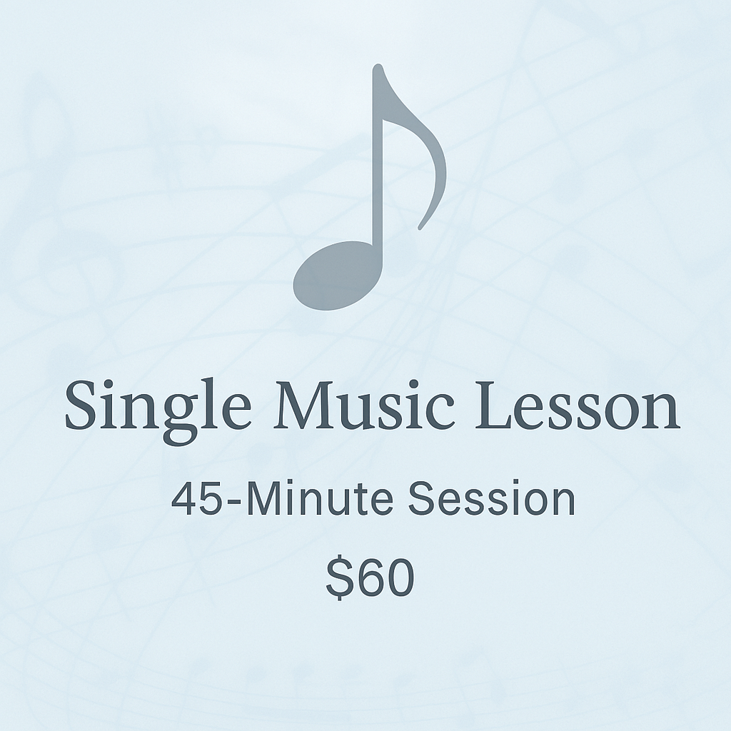 Single Music Lesson