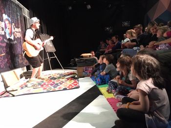 Mike hosting his Variety Show - The East Van Family Jam's @ the Havana Theatre
