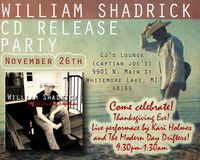 William's CD Release Party