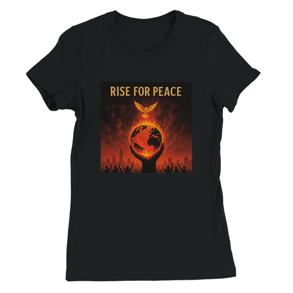 Rise For Peace - Women’s Cut T-Shirt