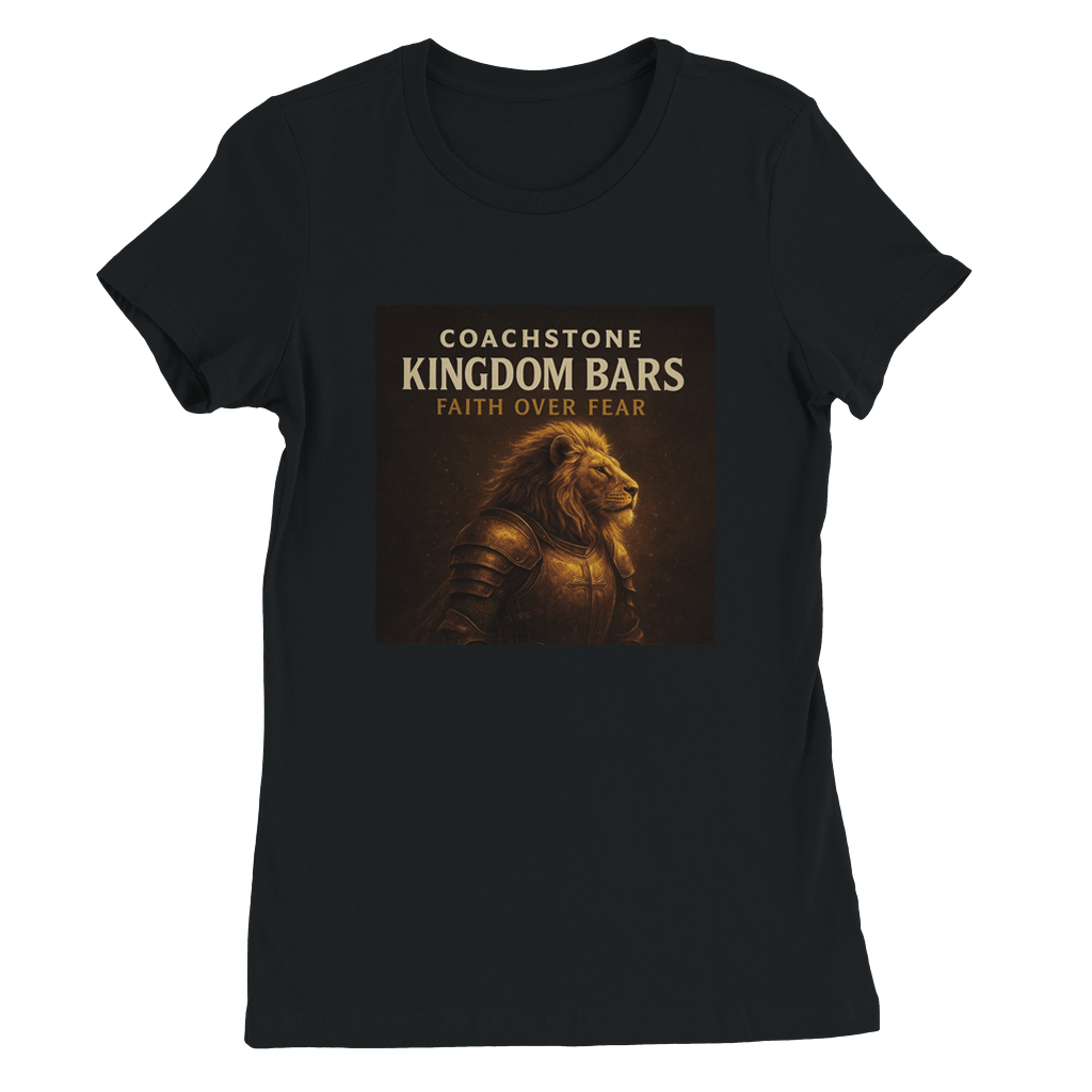 Kingdom Bars (Faith Over Fear) - Women&rsquo;s Cut T-Shirt