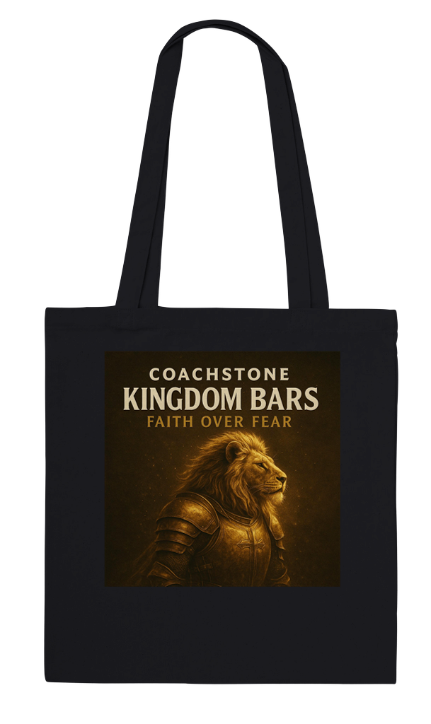 Kingdom Bars (Faith Over Fear) - Tote bag