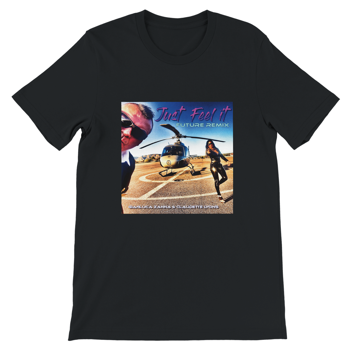 Just Feel it Future (feat. Claudette Lyons) [Remix] - Unisex T-Shirt