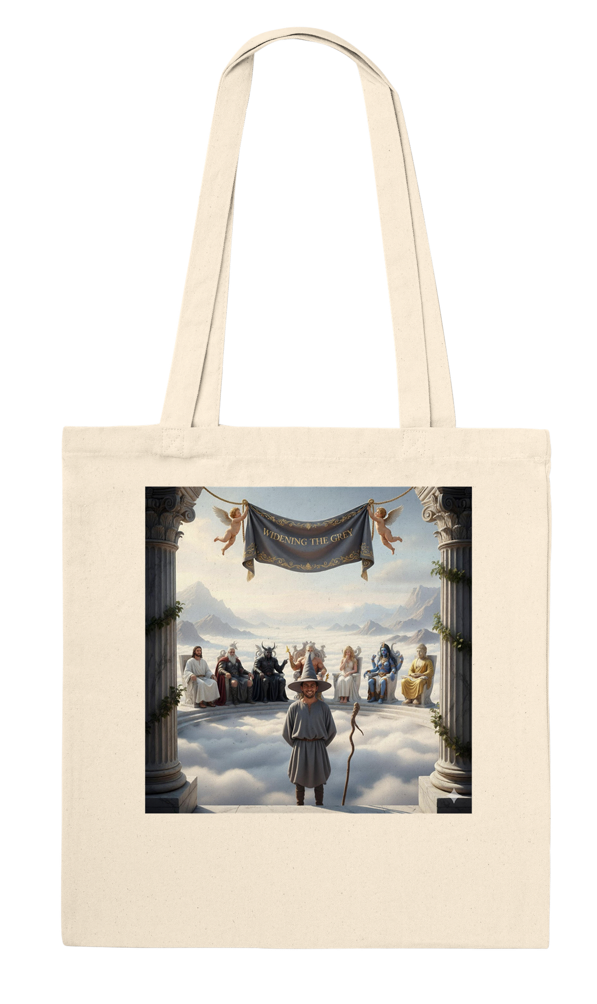 Widening the Grey - Tote bag