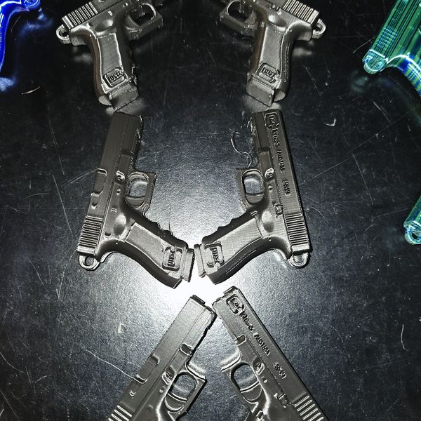 Baby Glock Key Chains 