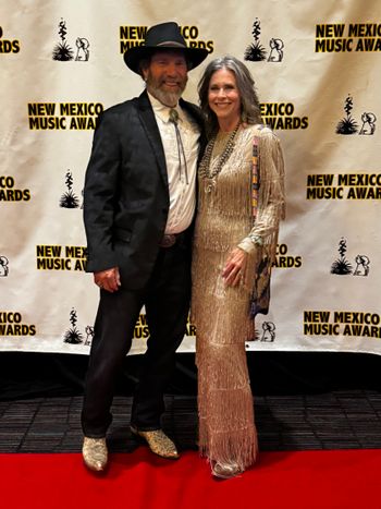 On the red carpet
