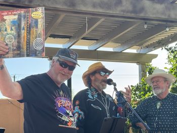 Terrell (T-Bang) Powell and Jeff Haynie - both Extraordinary  artist being recognized for their work on the Album cover
