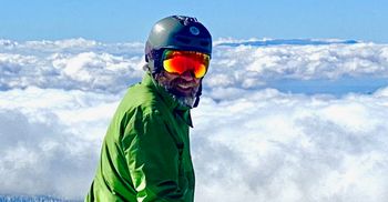 Above the clouds
