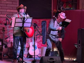 Mike and Paul James of the Flannel Brothers.
