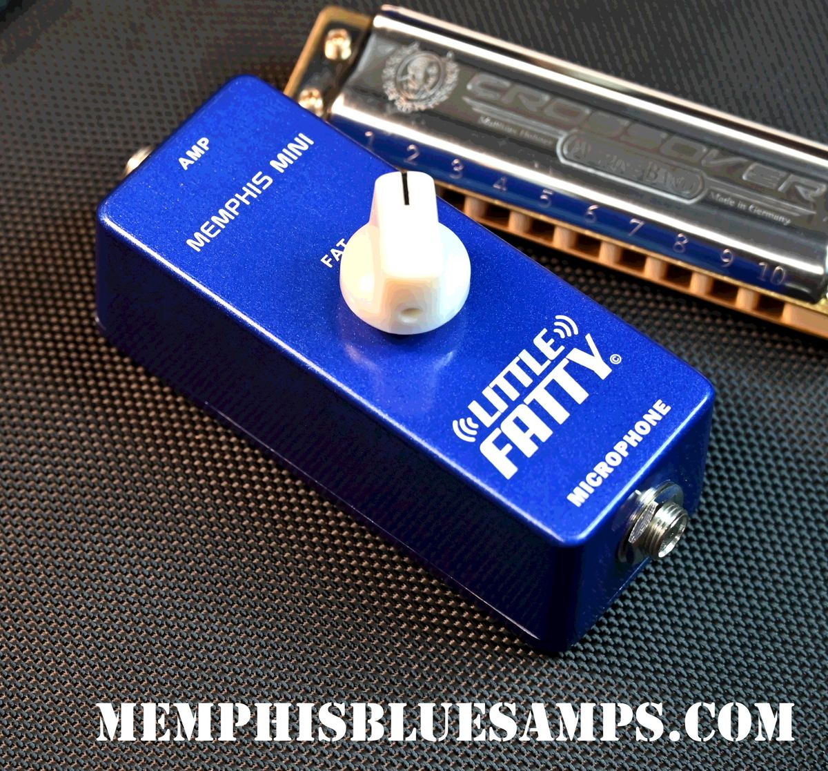 ハーモニカ用ミニペダル MEMPHIS BLUES LITTLE FATTY Little Fatty pedal - Memphis Blues Gear