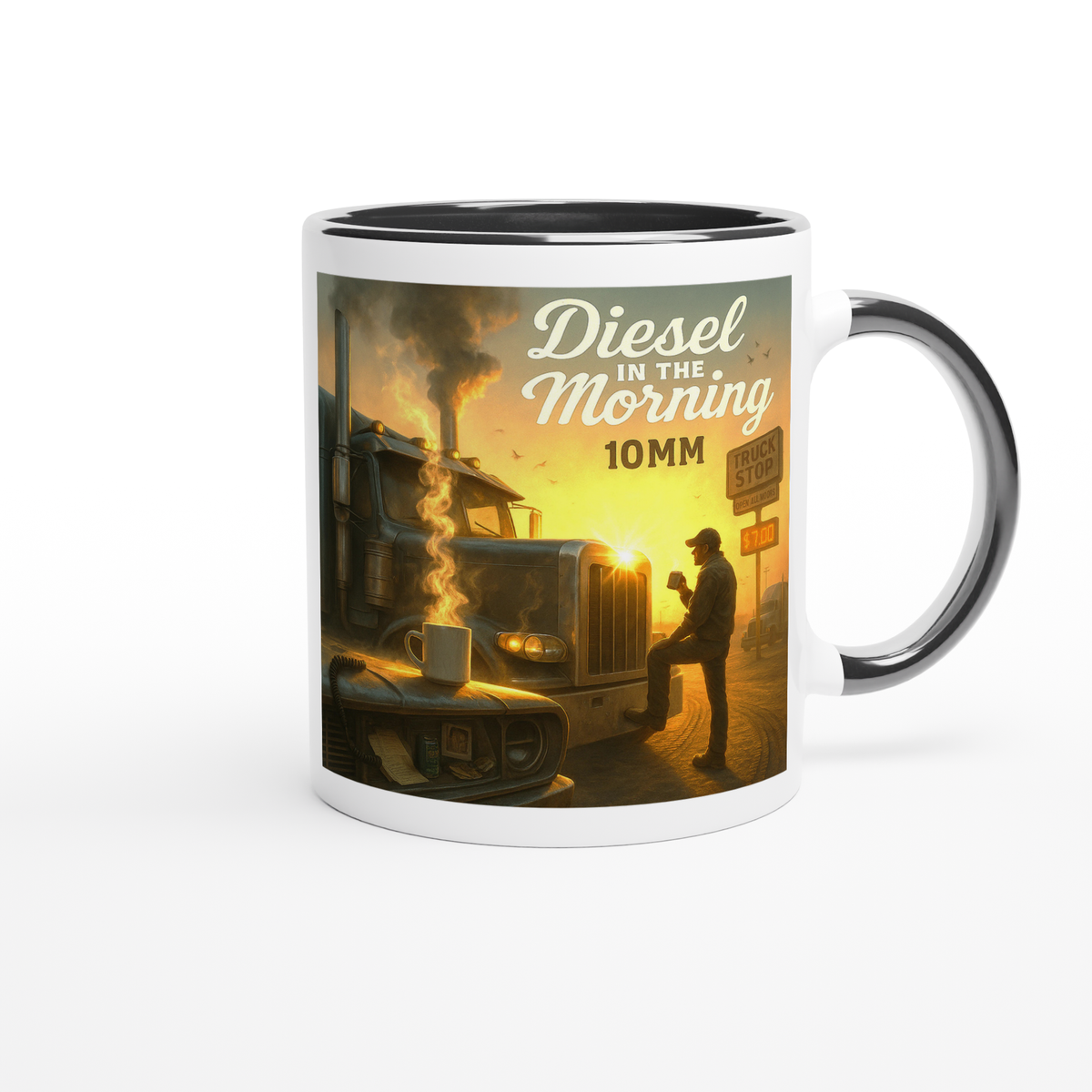 DIESEL IN THE MORNING - Ceramic Mug