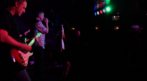 Guests having a fun night out dancing to Funk Shui live party band at WiseGirl in Pleasant Hill CA.
