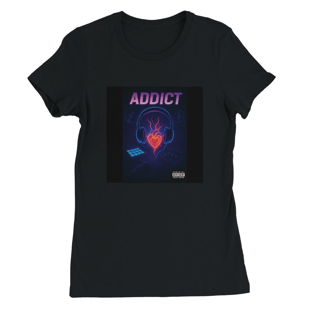 Addict (feat. 101ycfm) - Women’s Cut T-Shirt