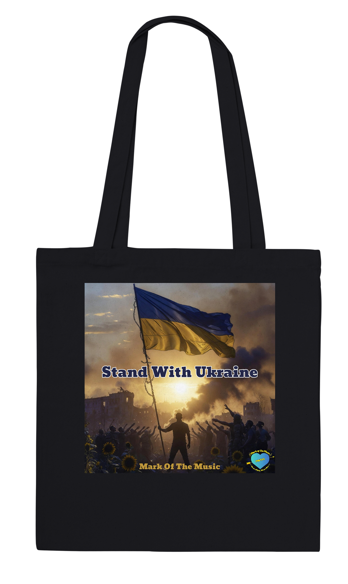 Stand With Ukraine - Tote bag