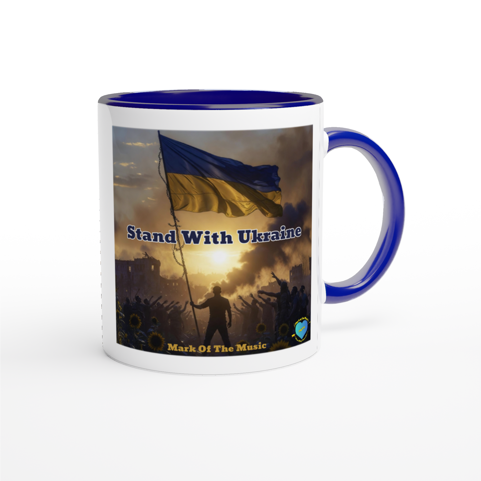 Stand With Ukraine - Ceramic Mug