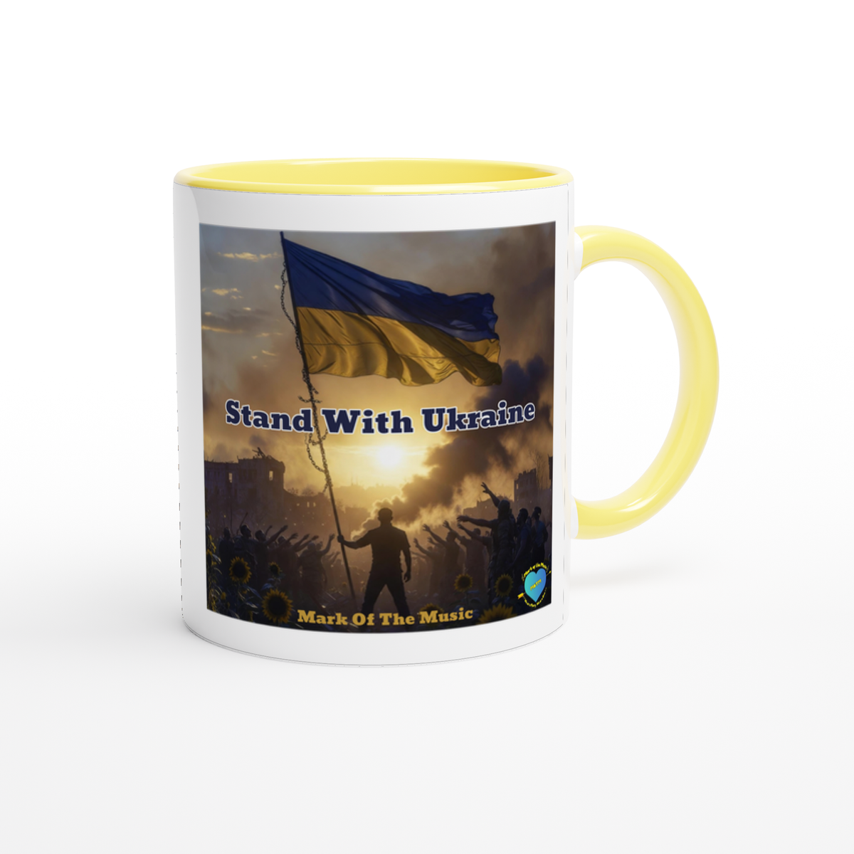 Stand With Ukraine - Ceramic Mug
