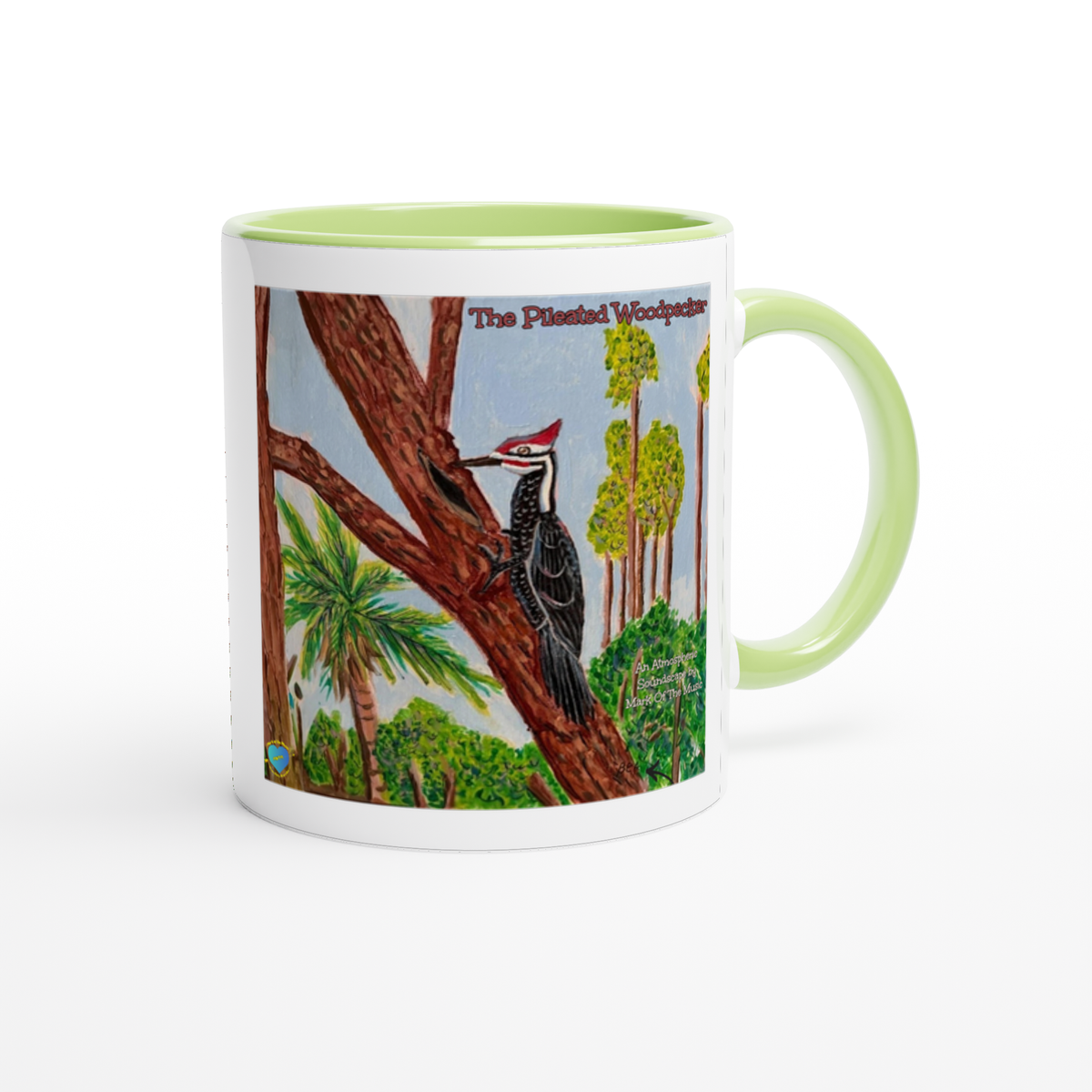 The Pileated Woodpecker - Ceramic Mug