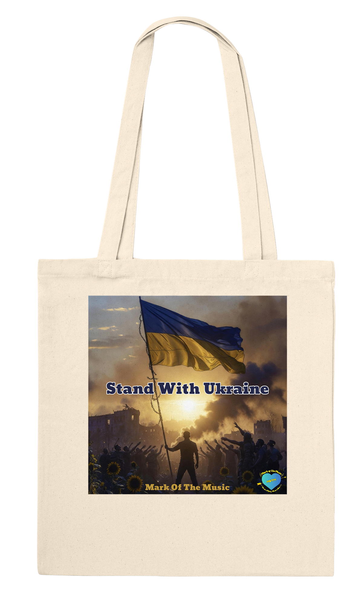 Stand With Ukraine - Tote bag