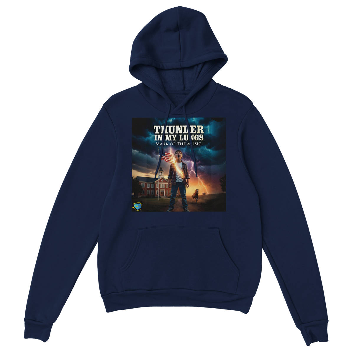 Thunder In My Lungs - Classic Unisex Pullover Hoodie