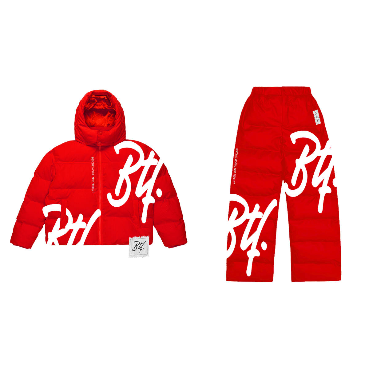 BIGGER THAN FAME TWO PIECE PUFFER SET