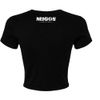 Women’s MIGGS OG ROWDY Crop Tee – Black