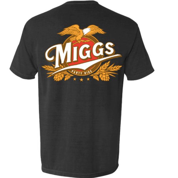 MIGGS Hops Pocket T- Shirt - Black