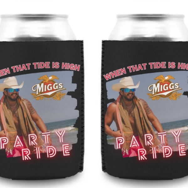 MIGGS PARTY RIDE Coozie