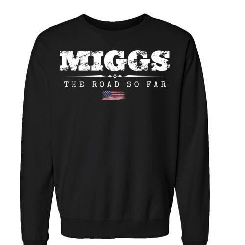 MIGGS "The Road So Far" Album Crewneck Sweater - Black