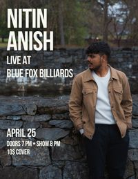 Nitin Anish Live at Blue Fox Billiards