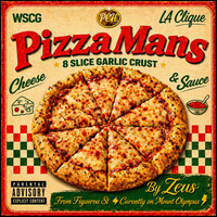 8 SLICE GARLIC CRUST PIZZA LP by WSCGCLIQUE
