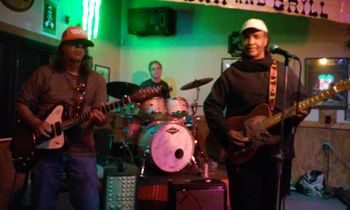 Johnny Rawls stopped bt to jam with Rastus Kain Hoosier - Osprey, FL
