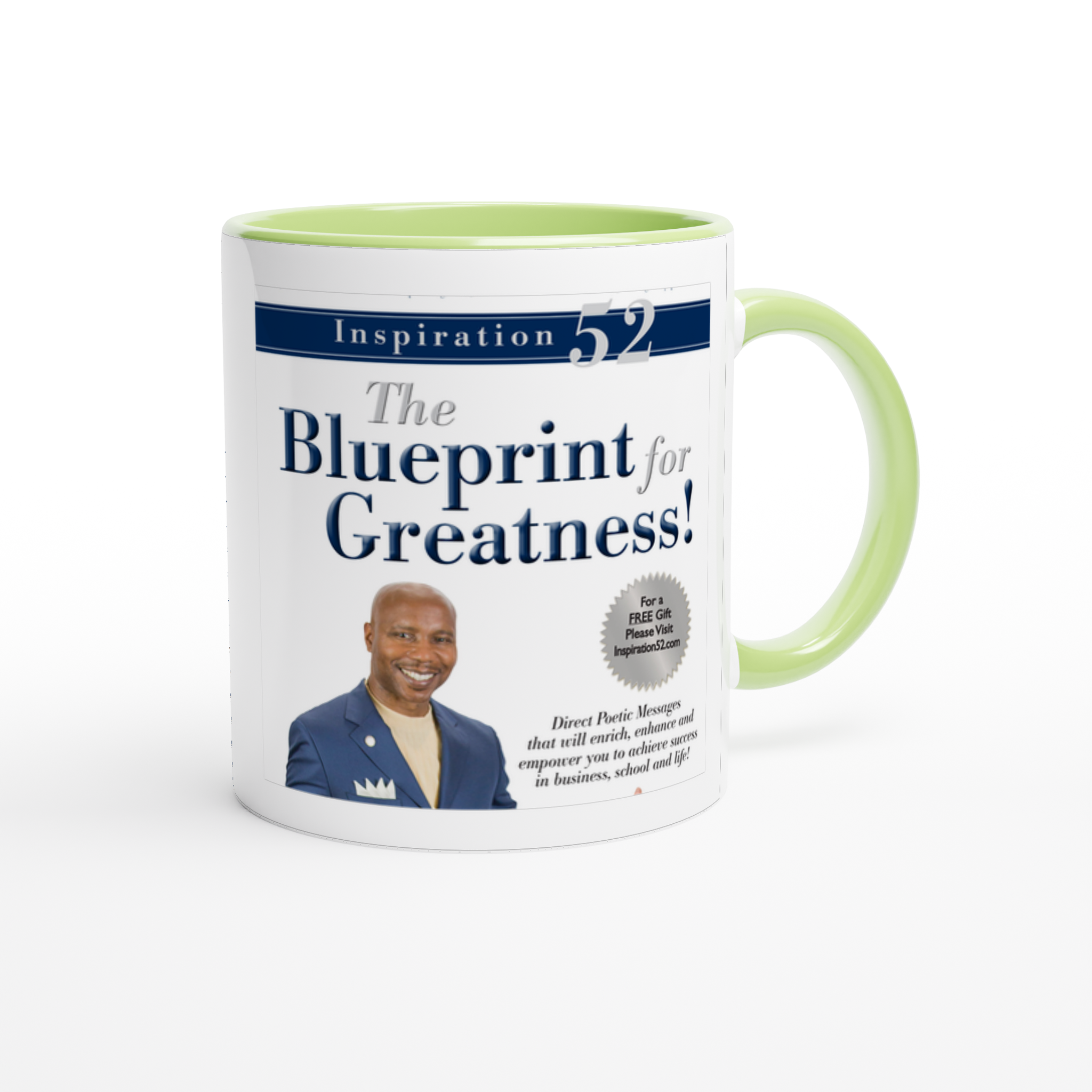 Inspiration 52 (The Blueprint For Greatness!) - Ceramic Mug