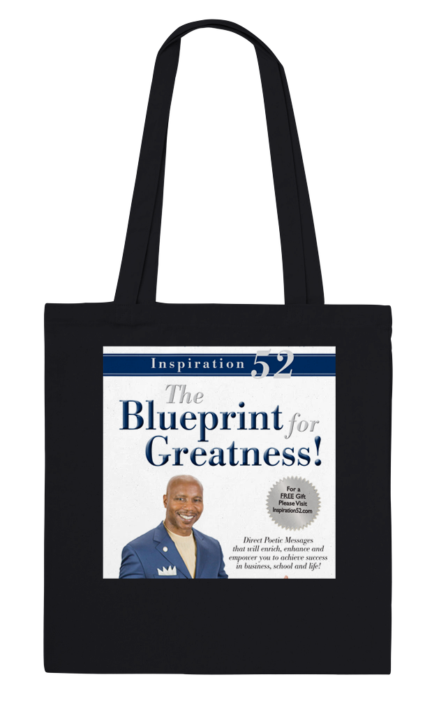 Inspiration 52 (The Blueprint For Greatness!) - Tote bag