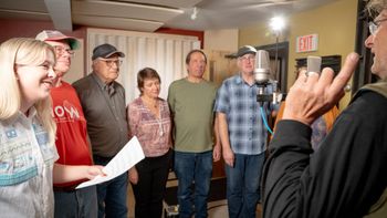 (L-R): Kelly Messer, Tim McNurlen, Craig Konowalski, Amy Chaffee, Doc Heide, Eric Lewis, Deb Fett, Hans Christian
