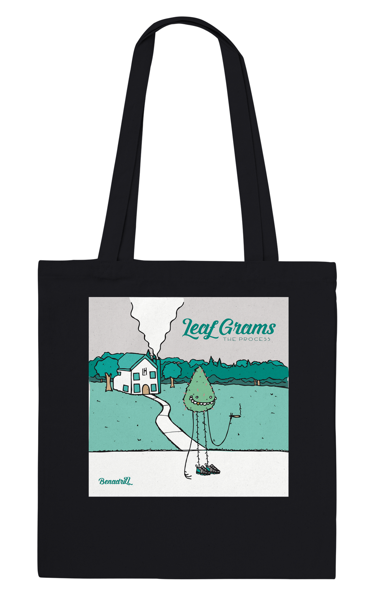 Leaf Grams: The Process - Tote bag