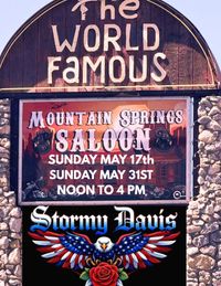 The Stormy Davis Band Back at the Mountain!