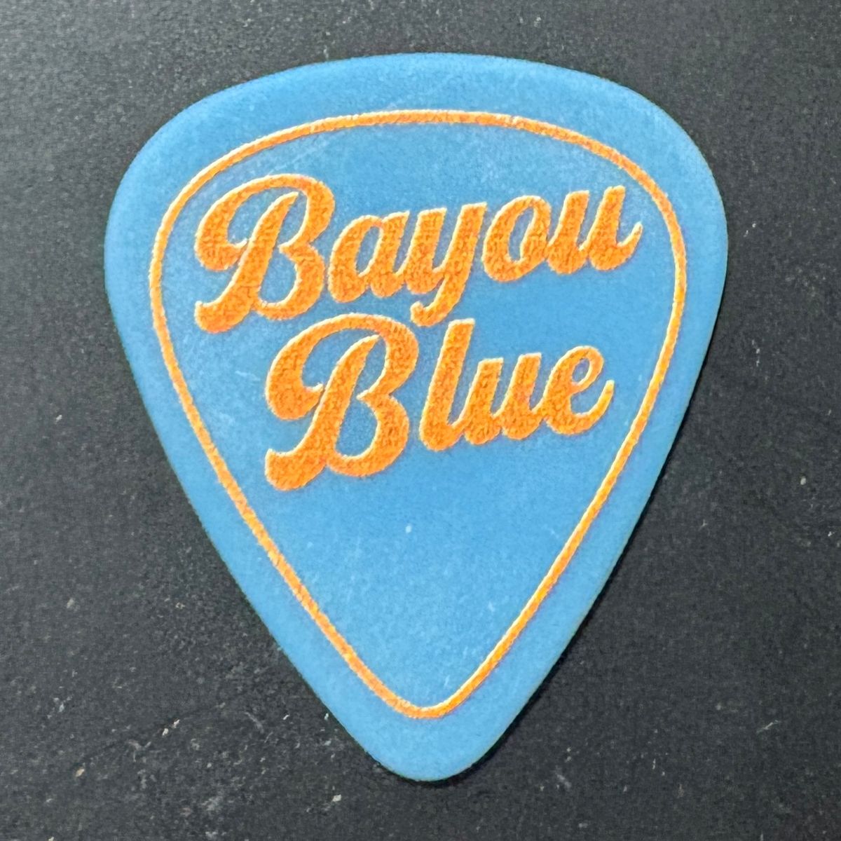 Bayou Blue Guitar Pick