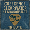 Bayou Blue Square Sticker