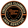 Bayou Blue Round Sticker