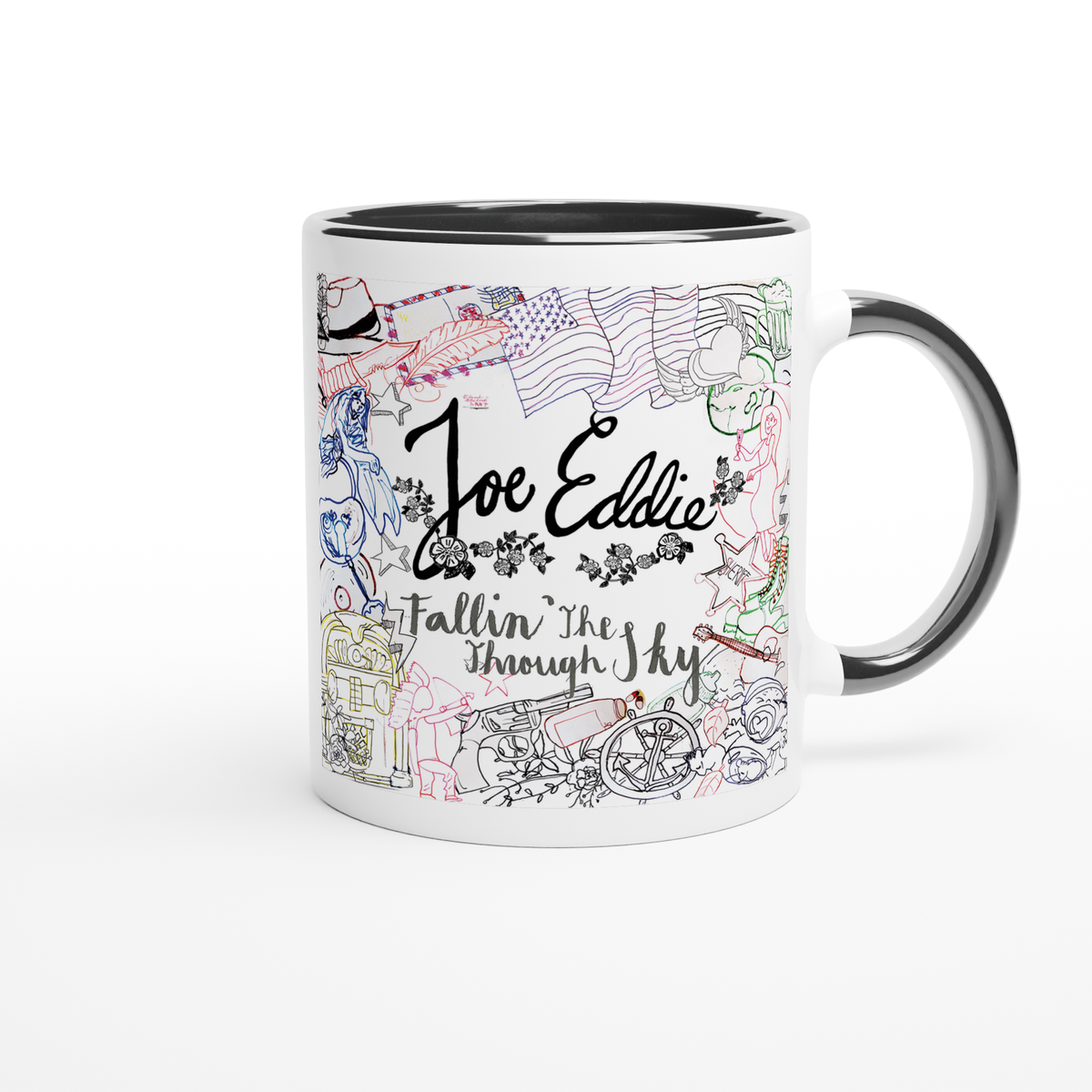 Fallin' Through The Sky - Ceramic Mug
